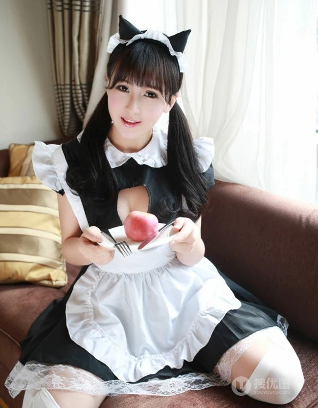 气质可爱妹子唐雨辰写真（二）可爱的黑兔兔女仆