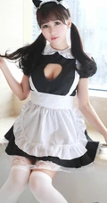 气质可爱妹子唐雨辰写真（二）可爱的黑兔兔女仆