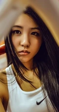 运动少女的魅力 拳击场紧身热裤女生嫩模图片