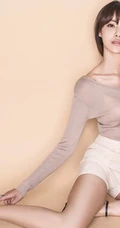 韩国女生郑多律高清气质写真-紧身牛仔或短裙皆动人