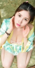于姬Una高清夏日清新短裤写真 清爽气质美丽大方