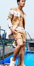 暖男日记-帅哥李晨浩夏日时尚写真大片