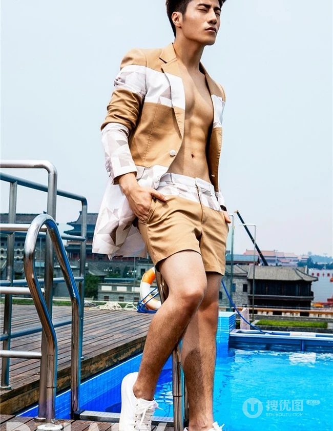 暖男日记-帅哥李晨浩夏日时尚写真大片