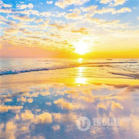 大自然的无穷魅力，震撼人心的海天一色微信风景头像