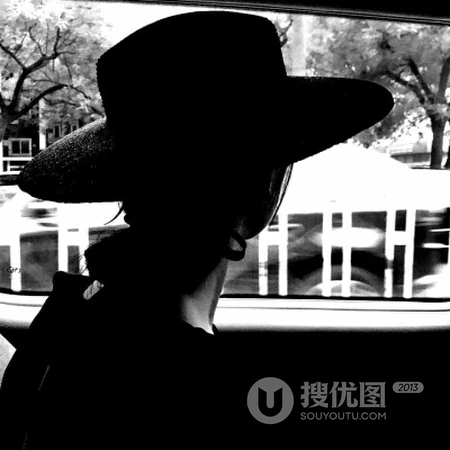 欧女生生个性非主流伤感唯美纯黑白微信头像