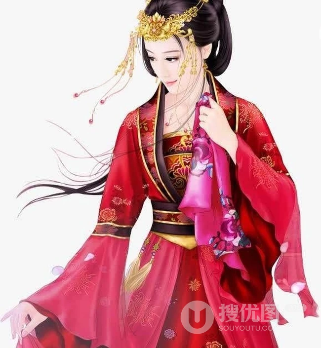 超唯美好看的中国风元素高清动漫女生人物图片