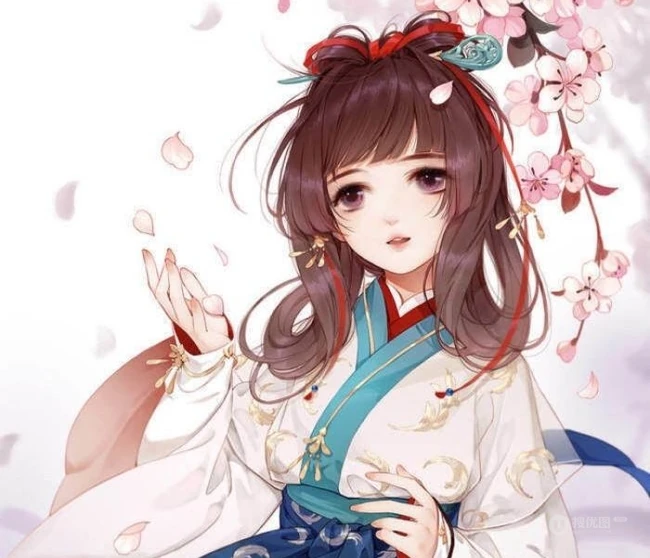 超唯美好看的中国风元素高清动漫女生人物图片