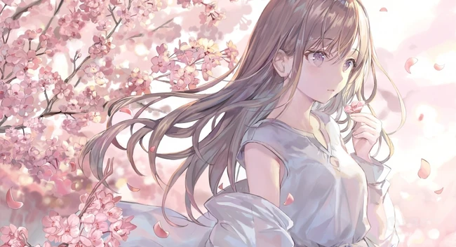 唯美好看的高清动漫女生水中、艾瑞丝、海滩等壁纸图片