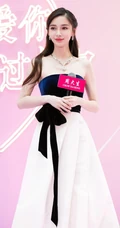 Angelababy首饰代言写真图片，气质礼裙长裙梦幻唯美
