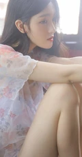 精选清新女生沈家妹子气质碎花裙梦幻清新写真图片