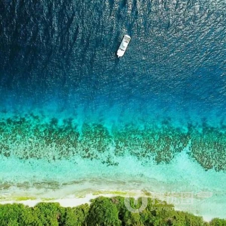 唯美海边风景头像，适合安静或爸爸妈妈的微信头像