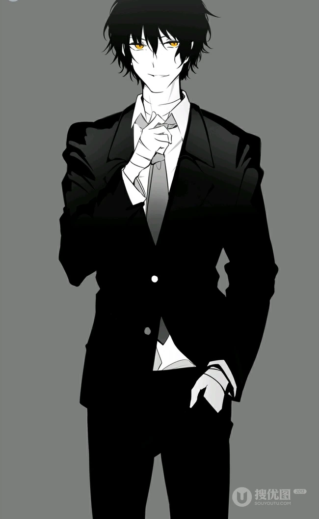 漫画《文豪野犬》帅气人物角色太宰治好看高清图片