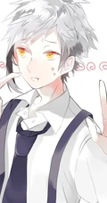 动漫《文豪野犬》中的人物中岛敦好看漫画图片