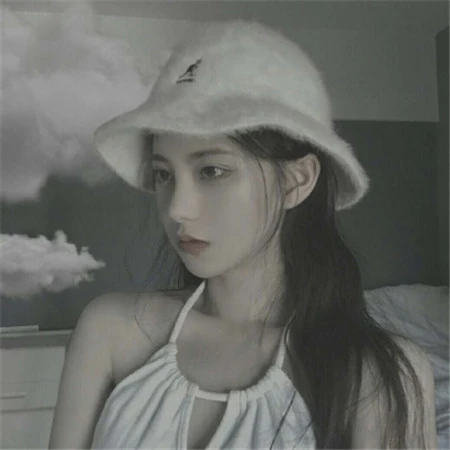 带灰色的情绪，有时候就像这些灰色伤感图片中的女生一样