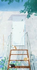 动漫插画场景美图，二次元里那些唯美的场景图片