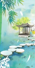 动漫插画场景美图，二次元里那些唯美的场景图片