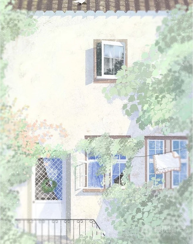 动漫插画场景美图，二次元里那些唯美的场景图片