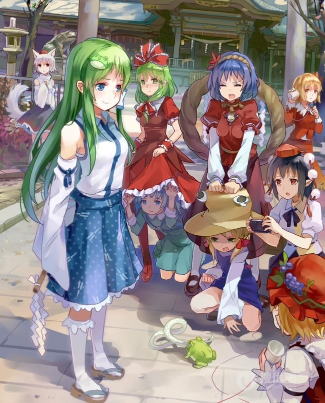 东方Project动漫少女系列美图 NETA无极限 P站画师77gl