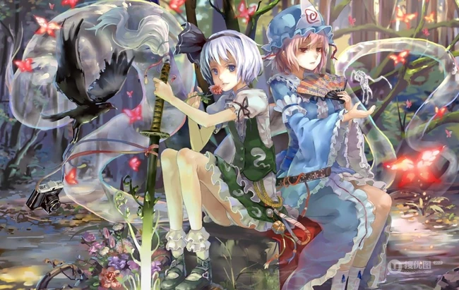 东方Project动漫少女系列美图 NETA无极限 P站画师77gl