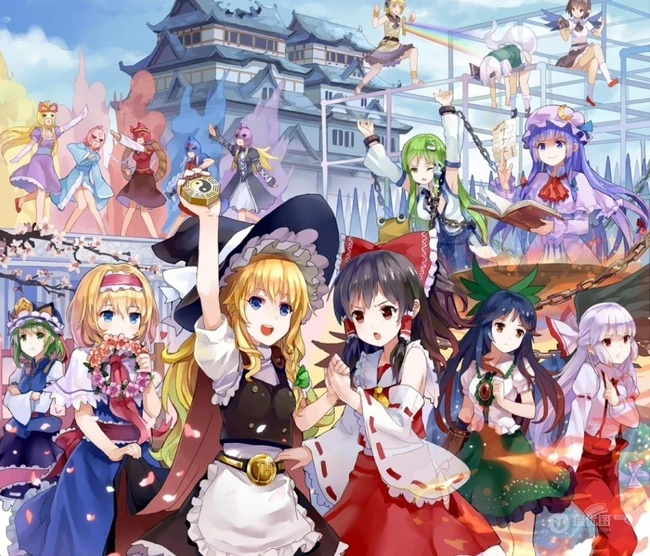 东方Project动漫少女系列美图 NETA无极限 P站画师77gl
