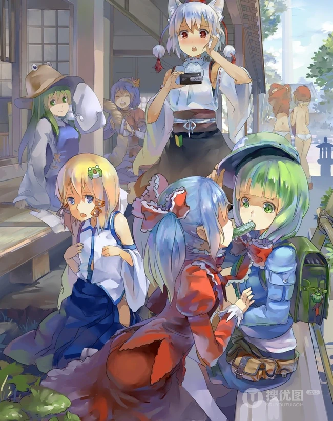 东方Project动漫少女系列美图 NETA无极限 P站画师77gl