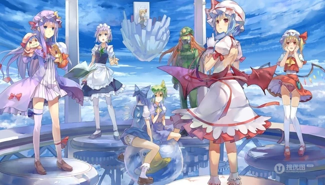 东方Project动漫少女系列美图 NETA无极限 P站画师77gl