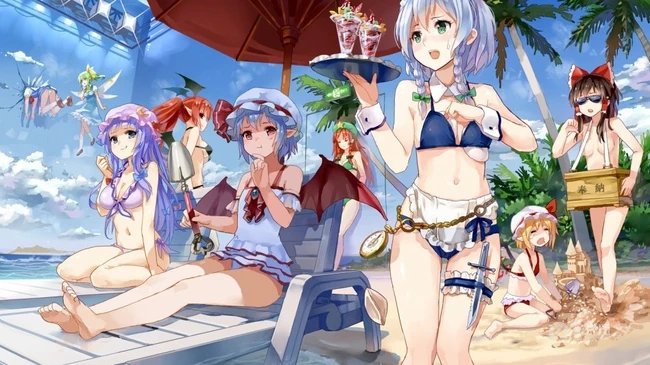 东方Project动漫少女系列美图 NETA无极限 P站画师77gl