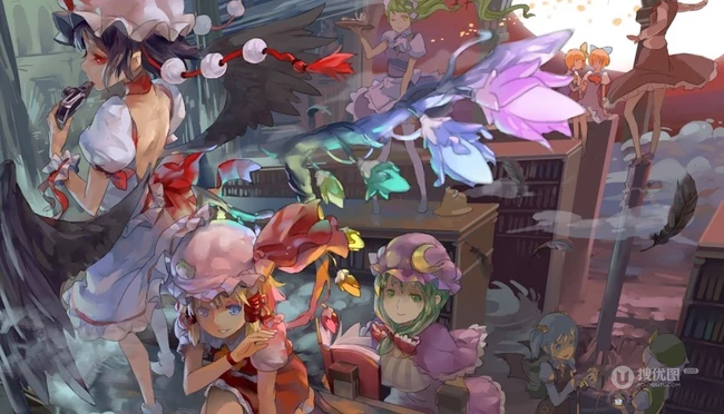 东方Project动漫少女系列美图 NETA无极限 P站画师77gl
