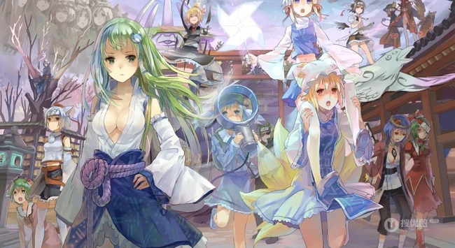 东方Project动漫少女系列美图 NETA无极限 P站画师77gl