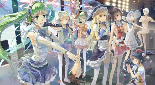东方Project动漫少女系列美图 NETA无极限 P站画师77gl