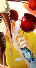 可爱女生图集 人是铁，饭是钢 动漫女生吃的香