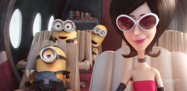 美国动画电影<小黄人大眼萌 Minions>官方剧照