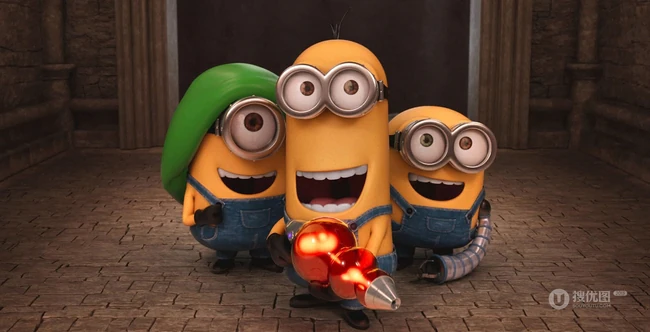 美国动画电影<小黄人大眼萌 Minions>官方剧照