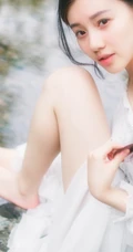 夏末-清纯短裤亚洲少女户外玩水清透高清写真