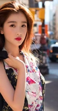 新星代女明星&ldquo;虞书欣&rdquo;时尚街拍写真