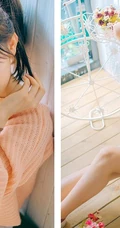 清纯毛衣少女婷婷唯美居家休闲写真