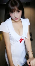 制服女生Nic妮可可气质护士装写真图片（一）