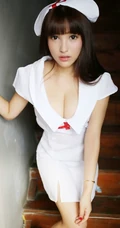 制服女生Nic妮可可气质护士装写真图片（一）