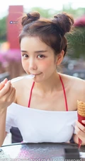 貌美可人线条妹子小九Vin小清新里的小气质