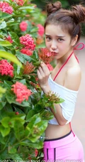 貌美可人线条妹子小九Vin小清新里的小气质