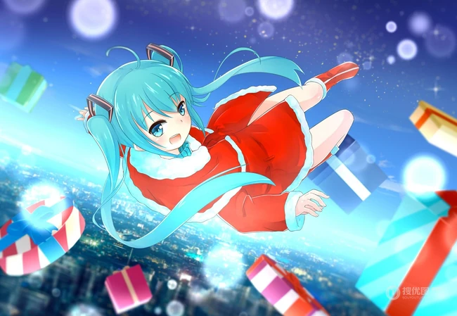 一大波圣诞少女来袭-祝你圣诞快乐