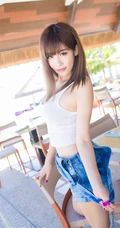 女生模特程小烦高清海边旅拍写真美图
