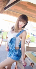女生模特程小烦高清海边旅拍写真美图