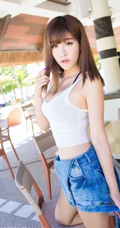 女生模特程小烦高清海边旅拍写真美图