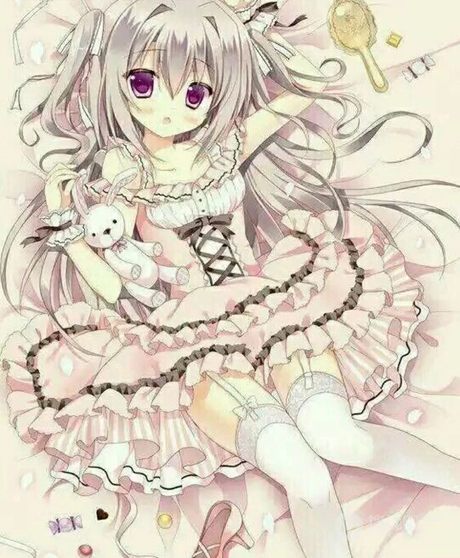 可爱暖妹子Q萌插画美图