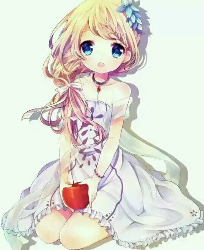 可爱暖妹子Q萌插画美图