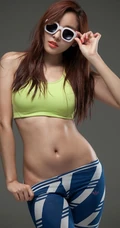 运动气质女生~就是这个味！韩国运动型女生写真