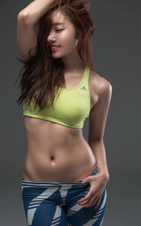 运动气质女生~就是这个味！韩国运动型女生写真