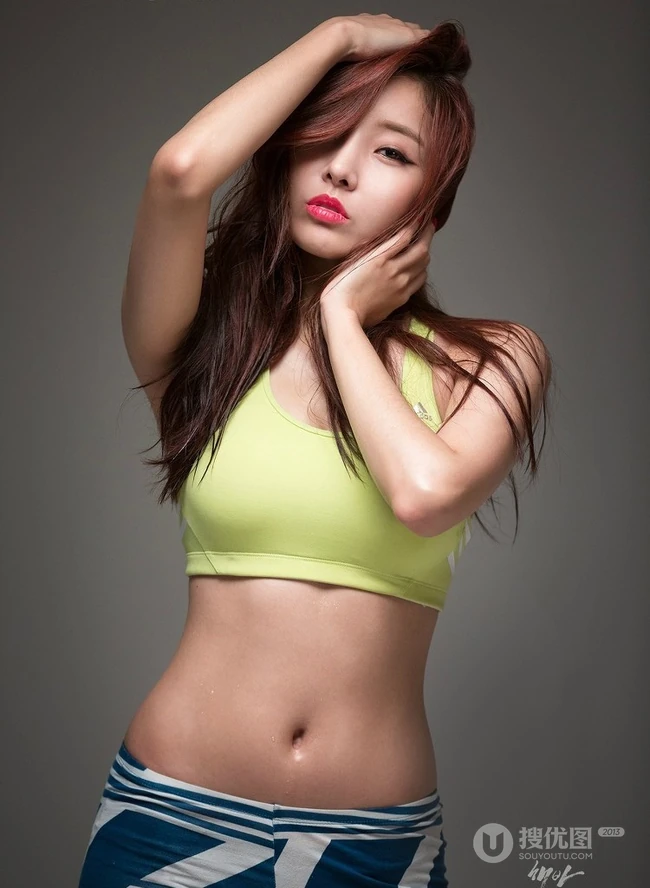 运动气质女生~就是这个味！韩国运动型女生写真