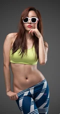 运动气质女生~就是这个味！韩国运动型女生写真